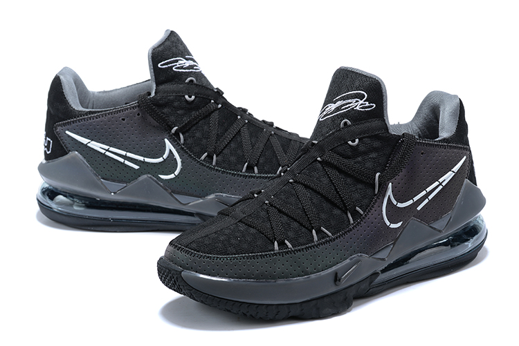 2020 Nike Lebron James 17 Low Carbon Black White